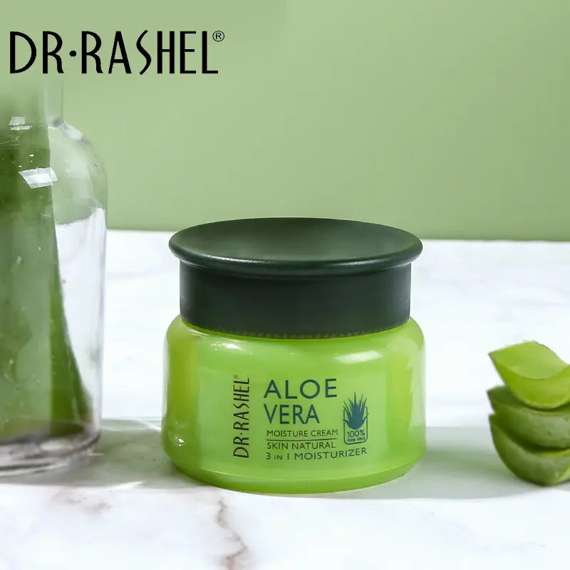 Crème hydratante pour le visage à l'Aloe Vera