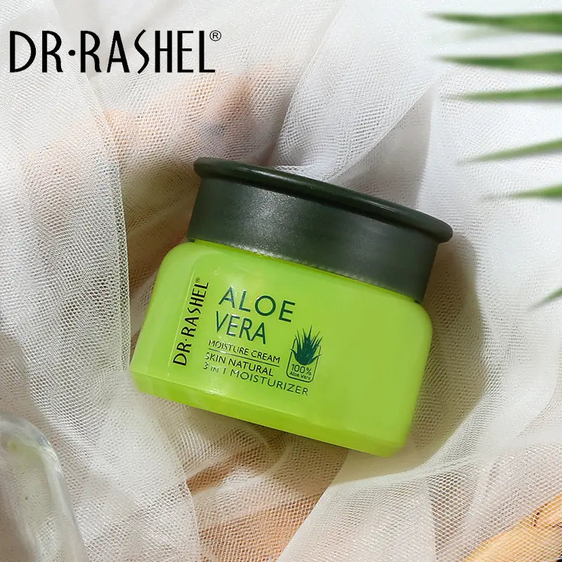 Crème hydratante pour le visage à l'Aloe Vera