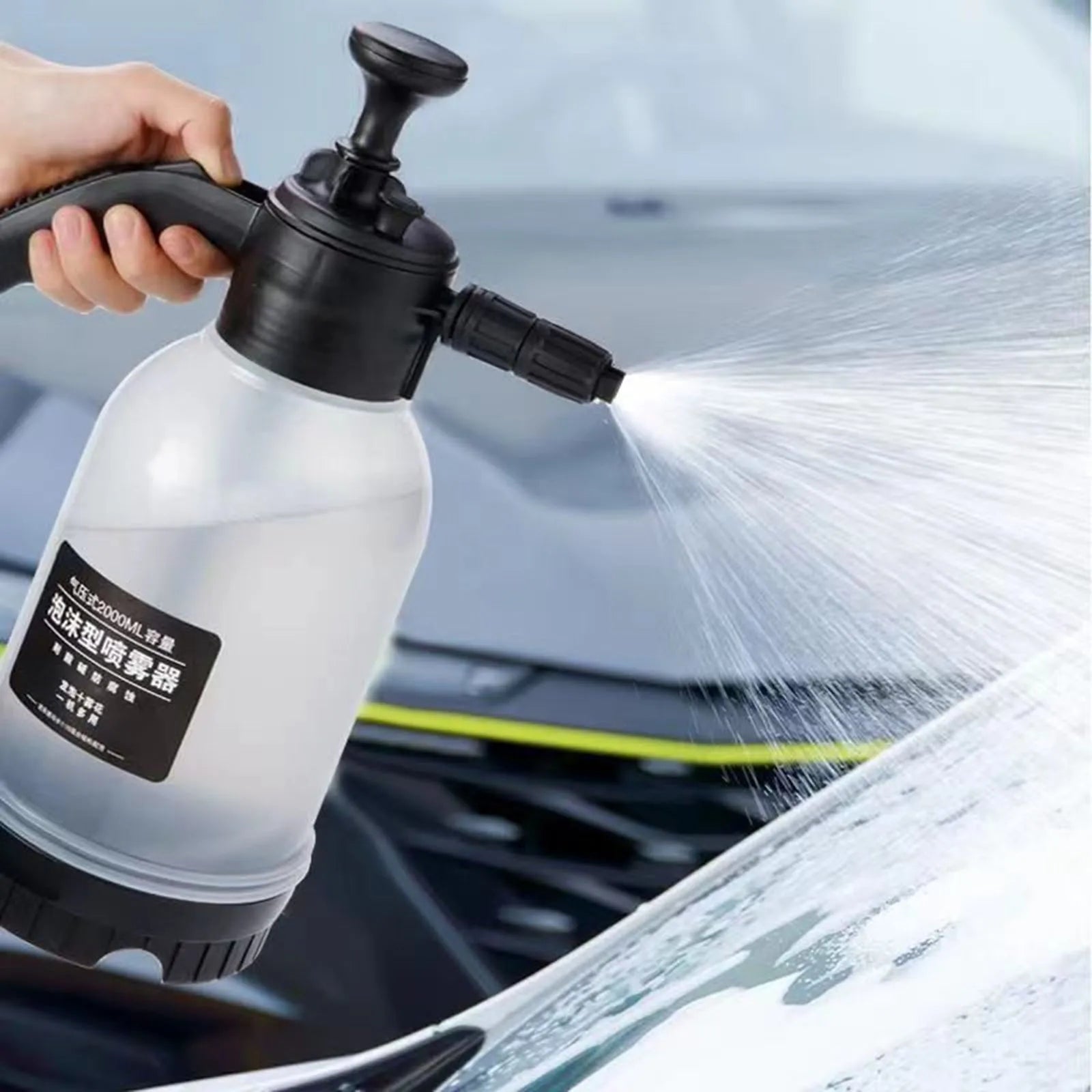 Pot Pulvérisateur de Mousse pour Lavage Auto