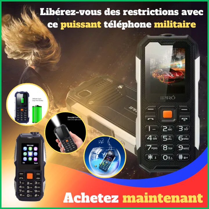 Téléphone Militaire Robuste