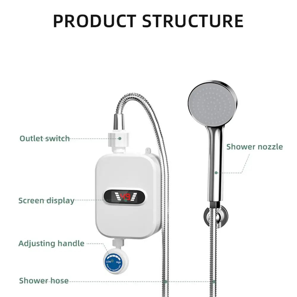 Mini Chauffe-eau Instantané 3,5 KW