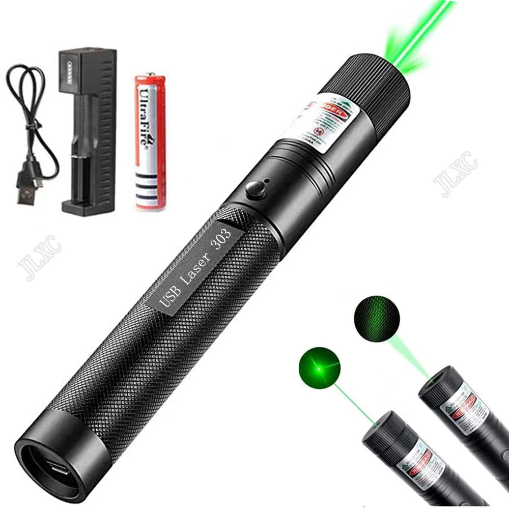 Stylo Pointeur Laser Vert à Longue Portée