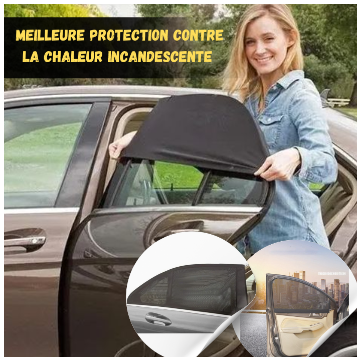 2 pièces couverture pour fenêtre voiture