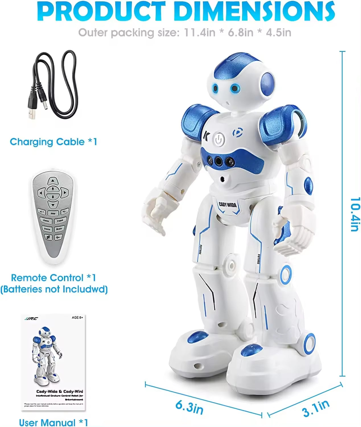 Robot Intelligent R2 RC